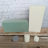 干花泥diy材料玻璃罩造景切好花泥高密度假花仿真永生花插花固定