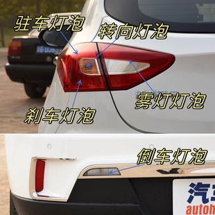 适用于江淮15 瑞风S2刹车灯泡倒车灯转向灯后雾灯泡行车灯泡 17款