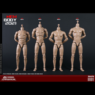 1/6 男兵人素体COOMODEL高可动人偶 MB001 标准体型肌肉全新现货
