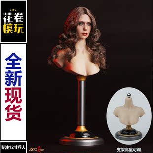 1/6兵人半身胸像支架地台 12寸兵人头雕底座模型 ACGTOYS全新现货