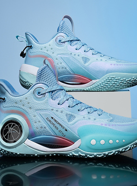艾弗森13詹姆斯篮球鞋男高帮耐磨减震防滑水泥地球鞋女运动鞋大码