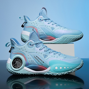 艾弗森13詹姆斯篮球鞋男高帮耐磨减震防滑水泥地球鞋女运动鞋大码
