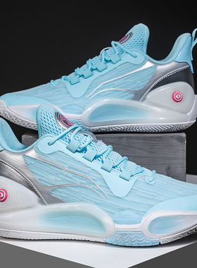 新款闪击9篮球鞋男韦德之道学生专业训练儿童实战透气摩擦有声音8