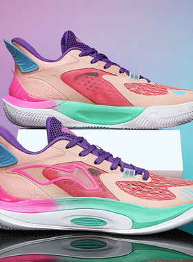 新款全城音速11v2篮球鞋男款专业实战低帮球鞋青少年学生运动鞋女