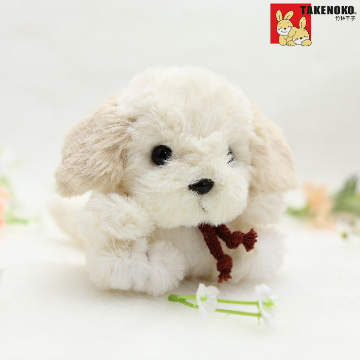 竹林千子包邮毛绒玩具沙皮贵宾狗狗小公仔日本玩偶情侣生日礼物