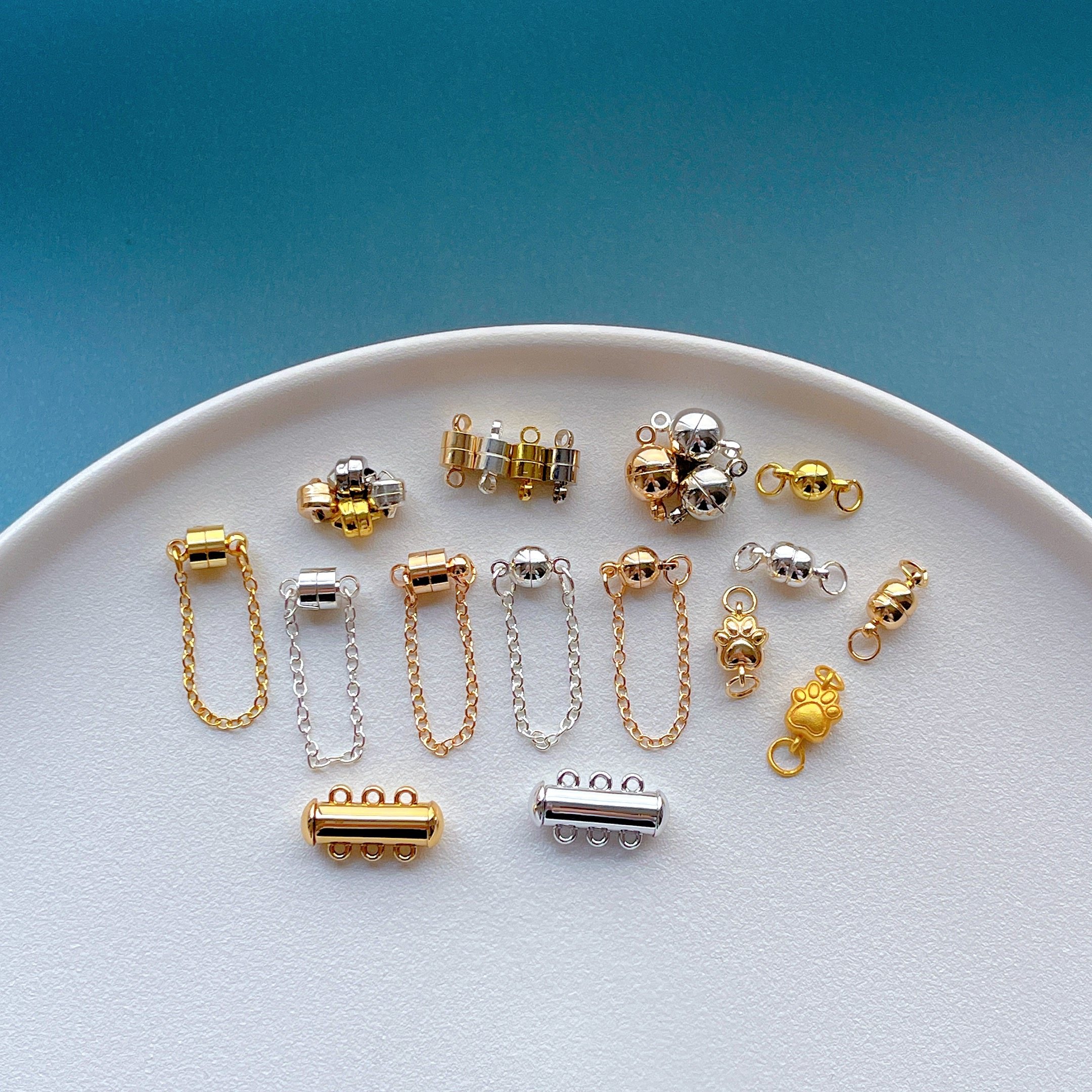 包18K金配件磁铁扣diy手链项链