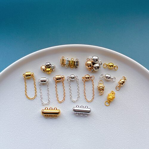 包18K金配件磁铁扣diy手链项链