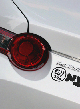 I AM MOMO原创马自达ND手动挡车标贴纸MX5车门拉花创意车贴MT手波