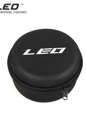 圆形EVA纺车渔轮包飞钓轮水滴包筏轮渔具包配件包收纳小包12厘米