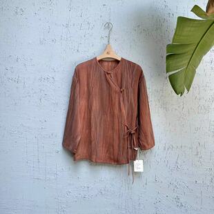 上衣NZ18313225 衣长61塑外2024初秋新款 艾米粉丝专享