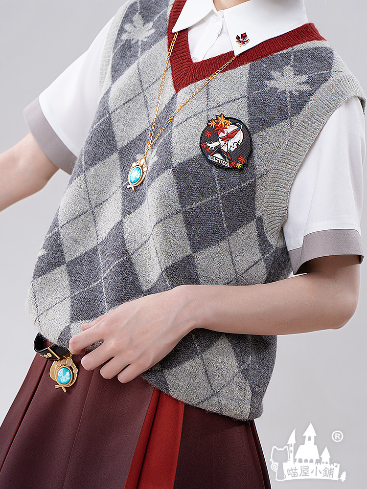 原神cos服衍生日常服枫原万叶cosplay游戏服装休闲衣服女