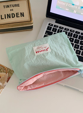 多巴胺的夏天~旅行收纳袋2025新款化妆包便携式ins杂物收纳包中包