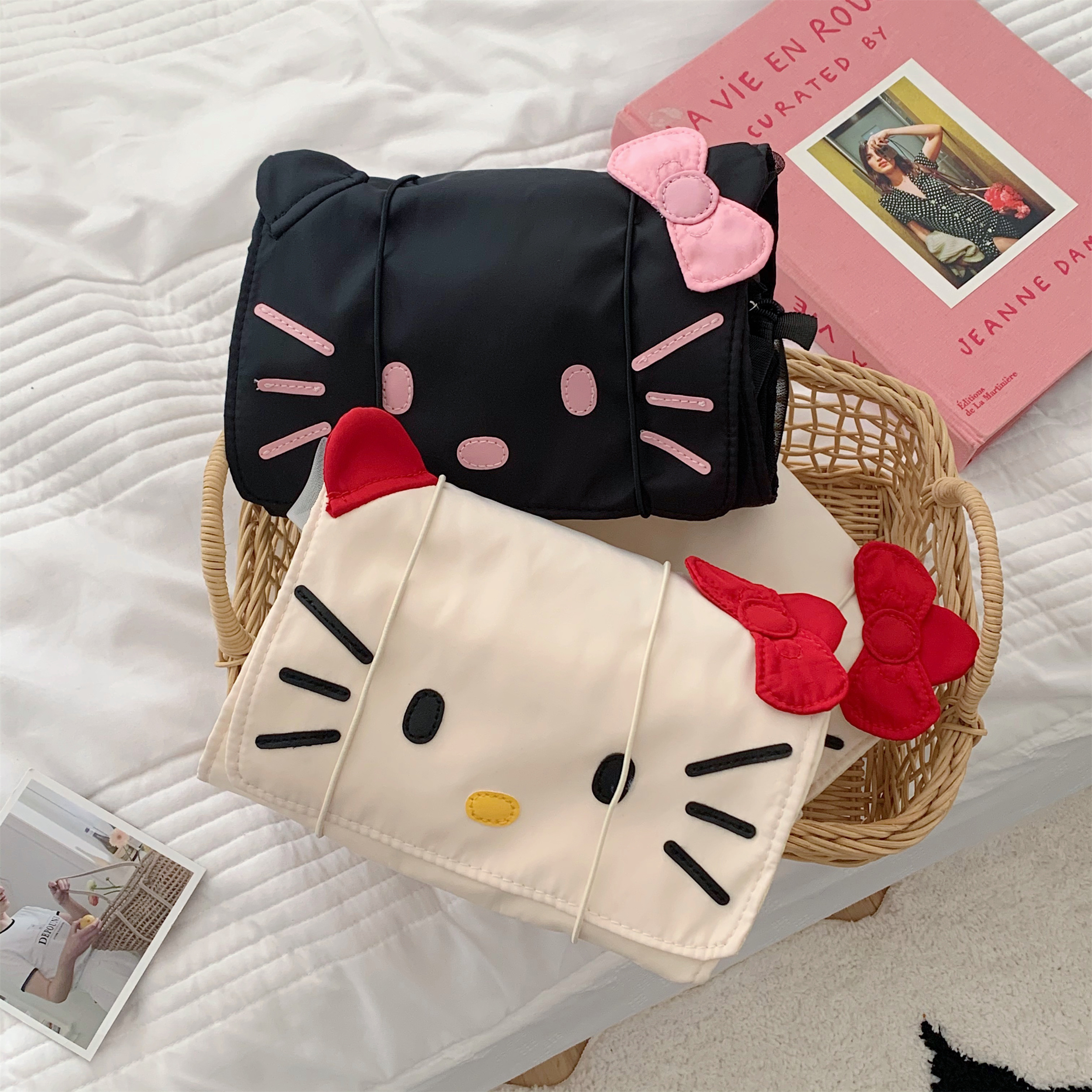 可爱猫咪化妆包大容量