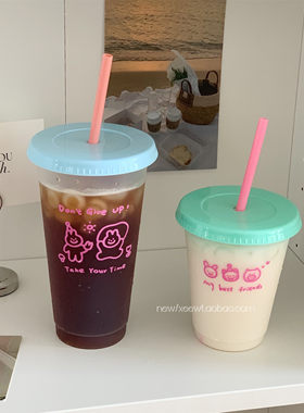 夏日大容量水杯随手杯女