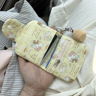 可爱小巧2025新款 卡包证件收纳包女款 随身零钱包钱包多卡位一体包