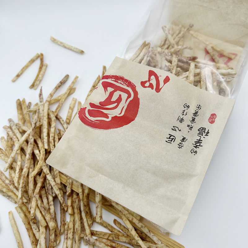 特色咸香椒盐芋丝芋头条