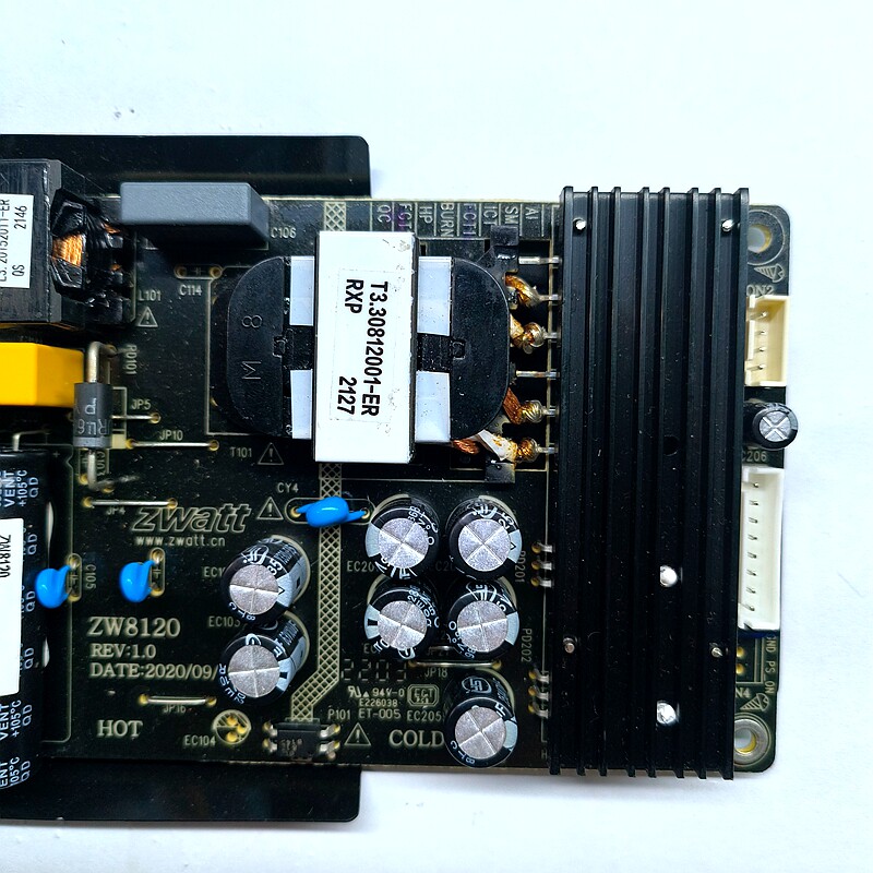 全新zw8120支持x86电脑系列主板广告机显示屏内置电源板12v 10a