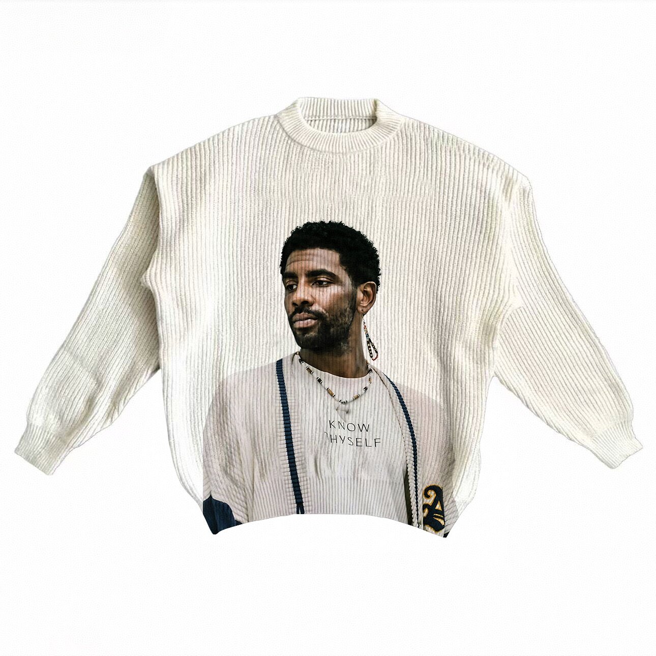 篮球球星欧文美式数码直喷印花宽松圆领针织衫秋冬保暖男女毛衣,运动服/休闲服装,运动毛衣/线衫,淘宝优惠券,粉丝福利购,淘宝优惠卷