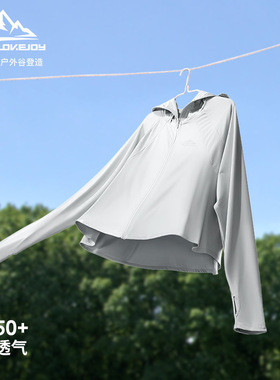 新款防晒衣女士夏季薄款冰丝透气骑车抗UV防晒服可拆卸帽檐FSY01