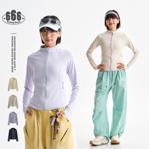 BLACKARMADA骑行户外潮流速干防晒衣女运动修身外套夏季上衣LM670