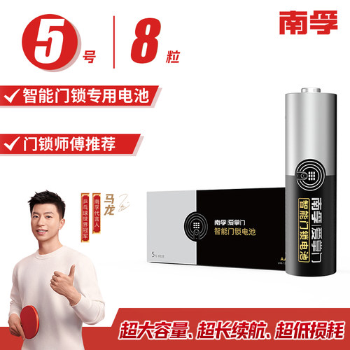 南孚智能门锁专用电池粒装5号