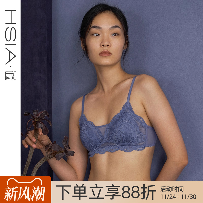 云卷云舒抹胸式无钢圈文胸