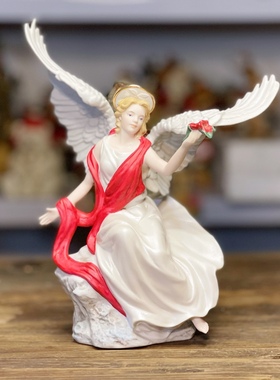 持续出口订单天使人物陶瓷工艺品