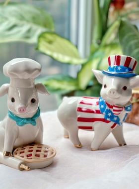 出口Lenox陶瓷个性写实厨师帽子