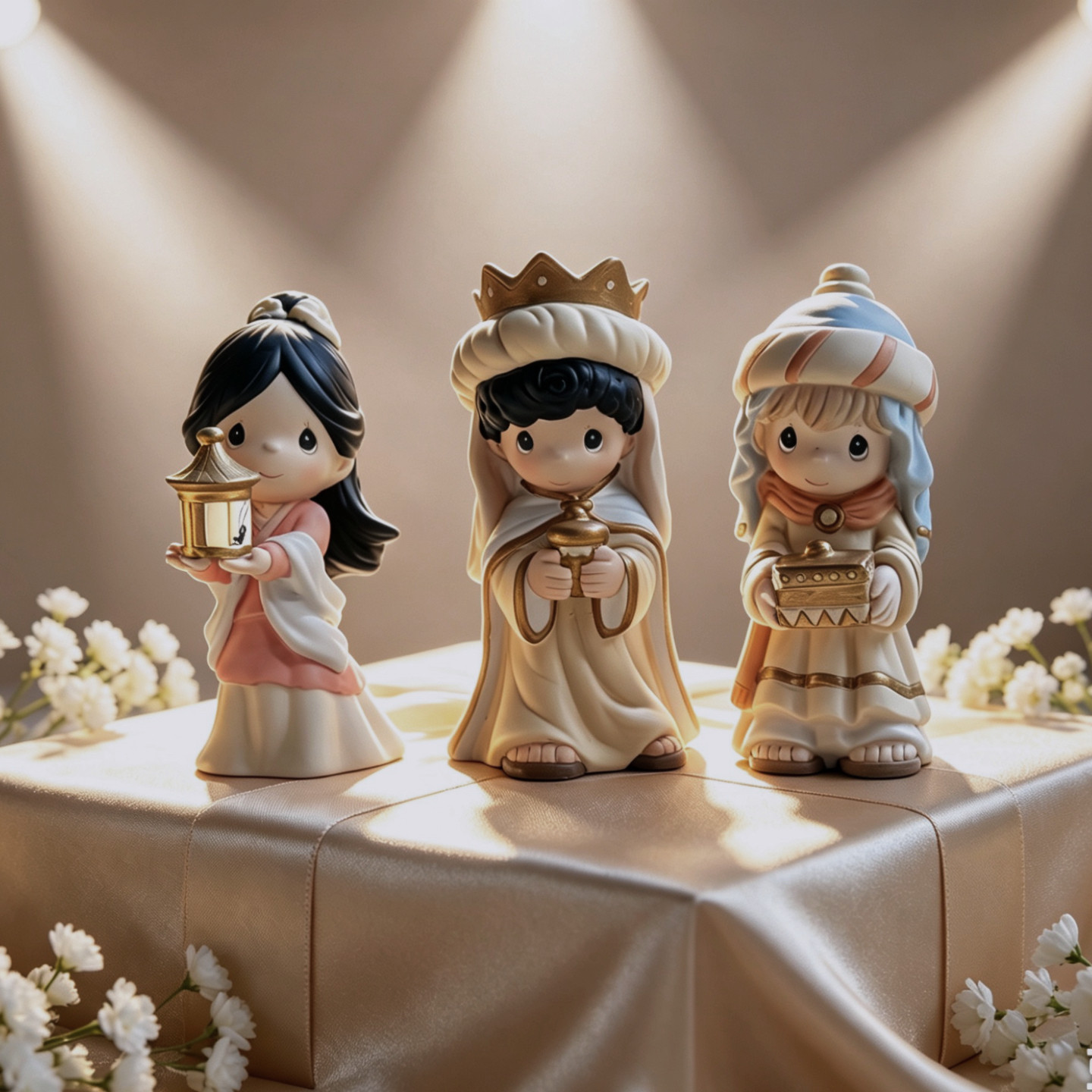 持续瓷生 Precious Moments水滴娃娃陶瓷人物摆件工艺品装饰特价