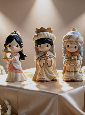 持续瓷生 Precious Moments水滴娃娃陶瓷人物摆件工艺品装饰特价