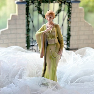 持续瓷生陶瓷欧式人偶美女home interiors维多利亚装饰品家居摆件