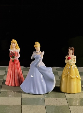 迪士*陶瓷公主调料罐灰姑娘美女
