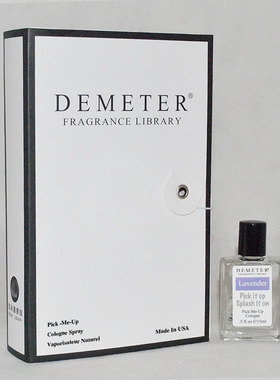 包邮特价 薰衣草 帝门特香味图书馆 demeter香水 15ml 现货