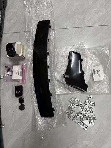 迈凯伦碳纤维前杠下唇密封条