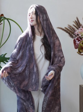 老板自留｜Botto Giuseppe CAMO 意大利羊绒迷彩纹理轻柔舒适围巾