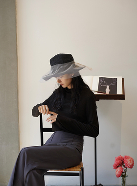 Cha 官方 | io adesso futura 气质领针织打底