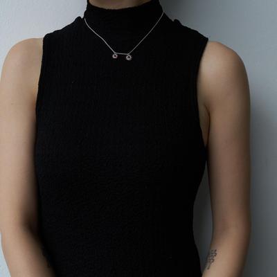 Cha 官方 | Soft Mountains软山  Red Moon项链时尚设计感女