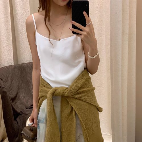 Cha 官方 | Cortana 婚纱礼服系列 JULIO真丝锻吊带