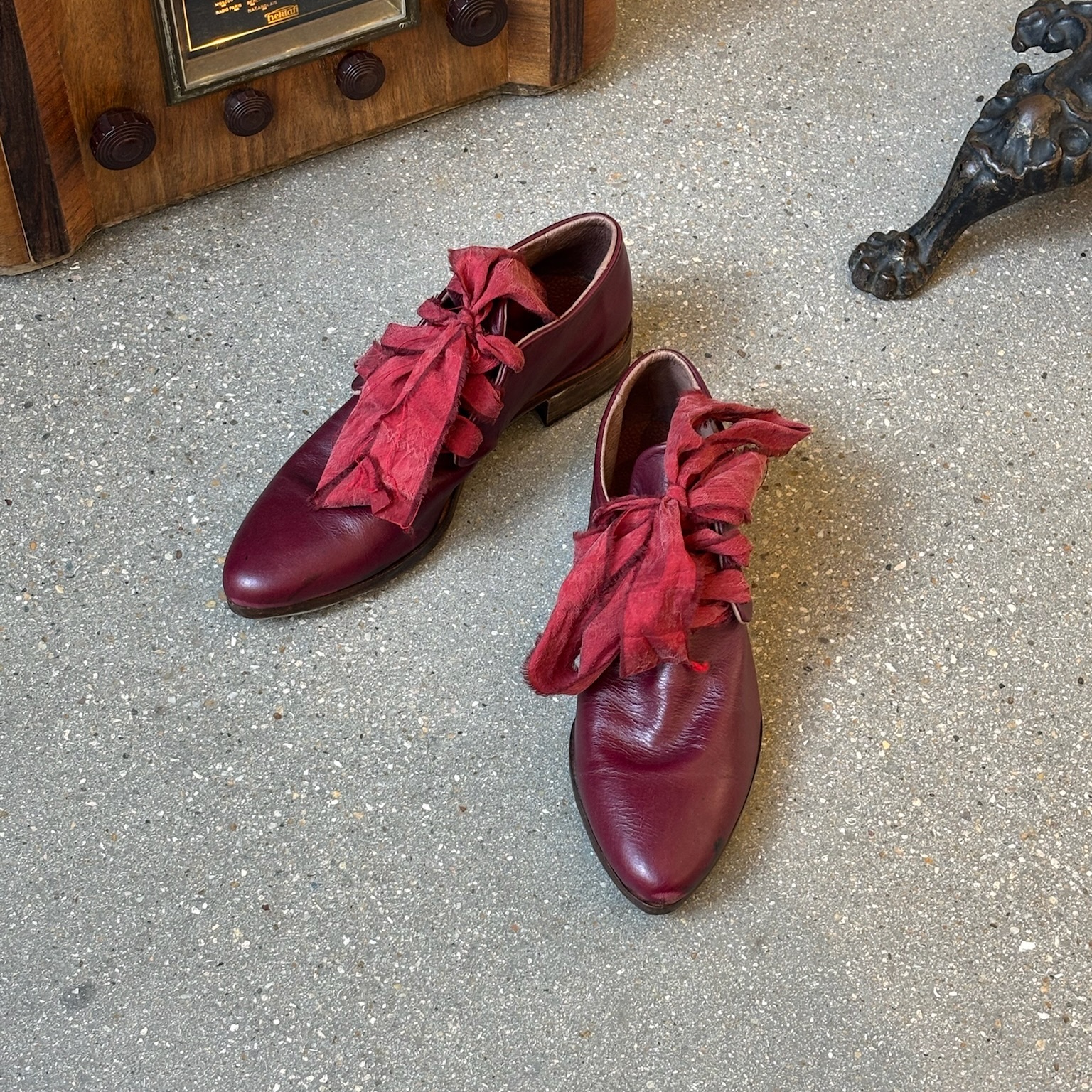 AtelierInscrireCalfskin皮鞋