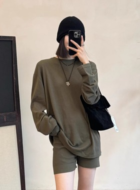 Cha官方 | Extreme Cashmere 25秋冬 Rock 棉羊绒软糯长袖休闲Tee