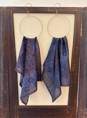 Cha 官方 | Antik Batik 25秋冬 TAMARI 棉质巴厘纱花纹小方巾