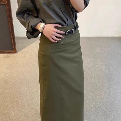 25春夏COTEMP简约直筒长裙