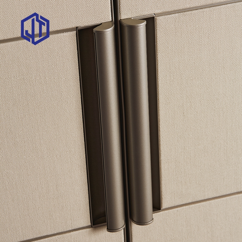 意大利意式风格把手皮革门隐形门吸塑门扣手可贴皮木饰面暗扣拉手