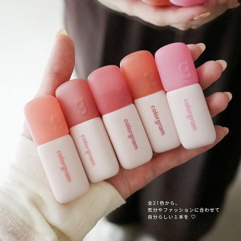 colorgram小年糕哑光唇釉腮红图片