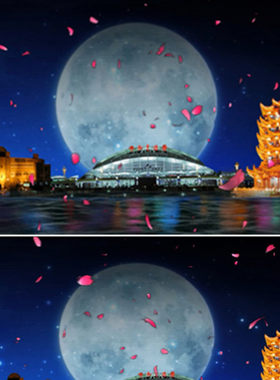 同一首歌配乐成品 led动态视频背景视频 晚会背景中国风视频素材