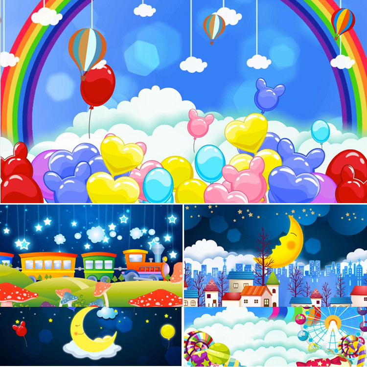 蓝天下的爱配乐成品蓝天下的爱视频素材led动态背景