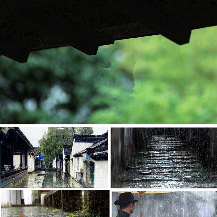 雨巷朗诵背景 戴望舒雨巷表演背景视频 诗歌雨巷朗诵配乐成品