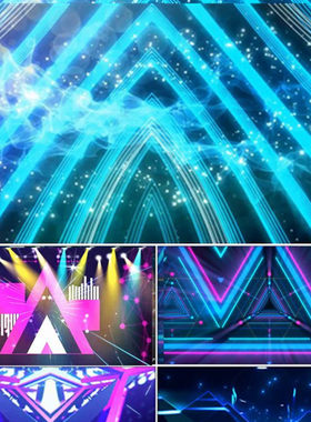 街舞少年 表演背景 演出 TFBOYS 动感节奏 文艺汇演 led动态视频