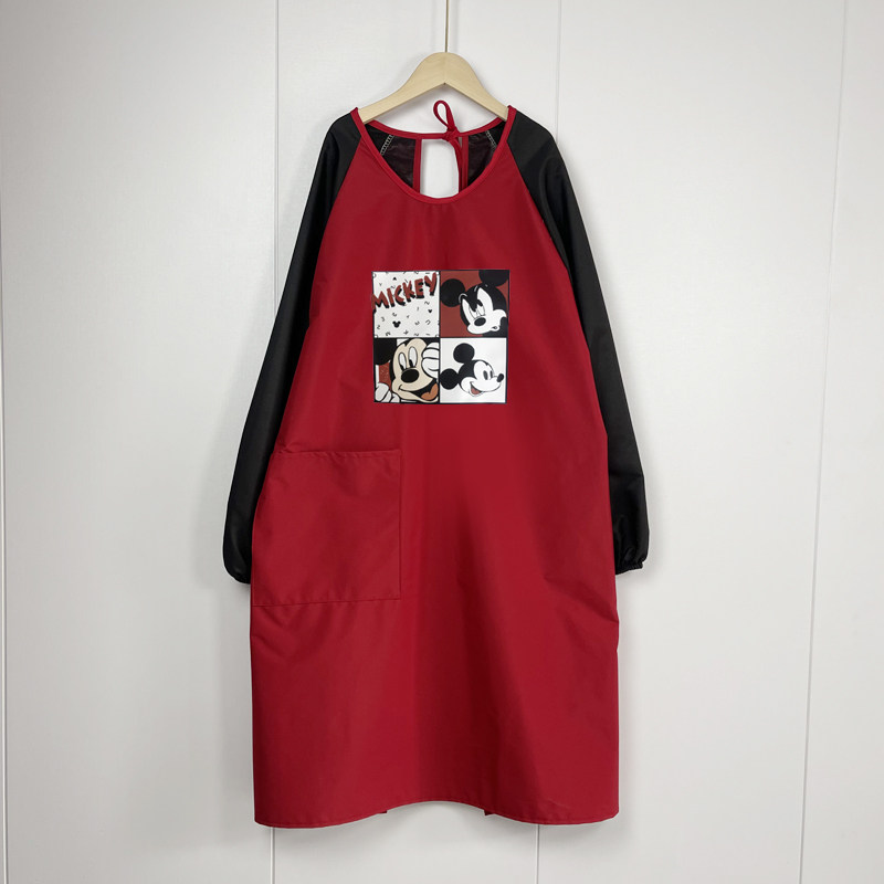 男士纯色围裙女光滑布厨房长袖黑色防水罩衣成人反穿衣时尚工作服,家庭/个人清洁工具,围裙,淘宝优惠券,粉丝福利购,淘宝优惠卷