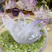 克鲁兹冰透玉兰花天然水晶2007